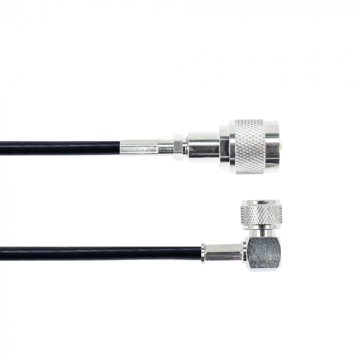 Pachet statie radio CB President BARRY II, 12V/24V + Antena CB President Iowa, lungime 102 cm cu montura + Cablu [6]