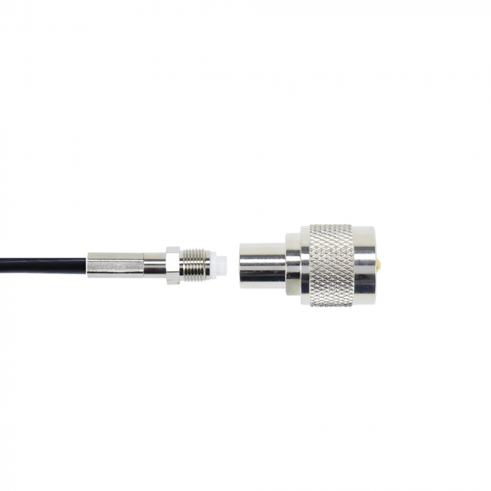 Pachet statie radio CB President BARRY II, 12V/24V + Antena CB President Iowa, lungime 102 cm cu montura + Cablu [8]