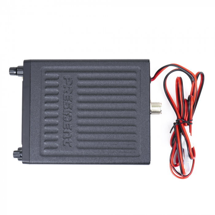 Pachet statie radio CB President Harry 3, 12V/24V + Antena CB President Carolina, lungime 43 cm + Montura fixa + Cablu [4]