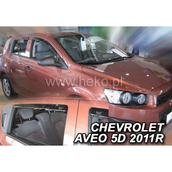 Paravant auto Heko pentru Chevrolet Aveo sedan din 2011 - 2016 set 4 buc fata si spate [2]