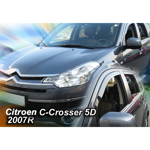 Paravant auto Heko pentru Citroen C-Crosser/ Mitsubishi Outlander / Peugeot 4007 din 2007 - 2012 set 2/4 buc fata [2]