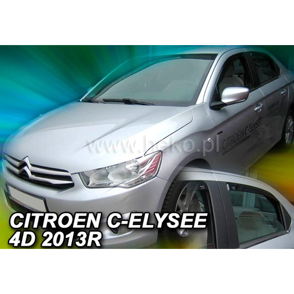 Paravant auto Heko pentru Citroen C-ELYSEE din 2013 - 2016 set 4 buc fata si spate [2]