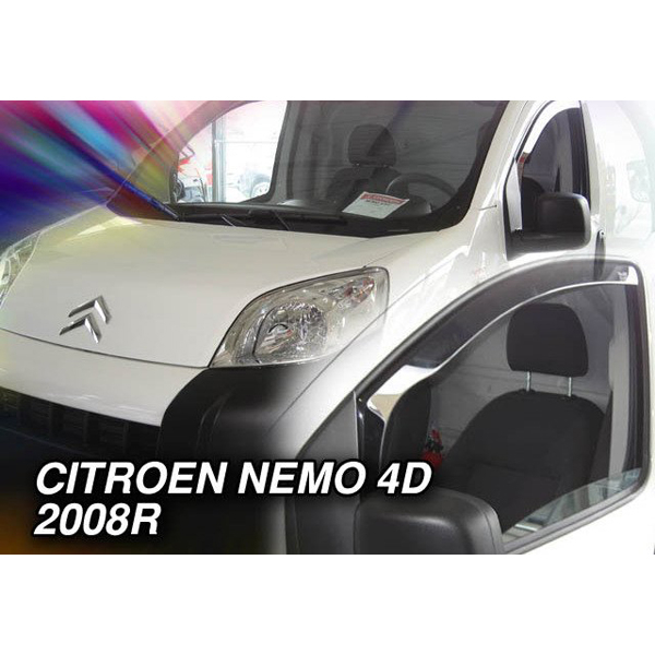 Paravant auto Heko pentru Citroen Nemo/ Fiat Fiorino/ Peugeot Bipper din 2008 - 2016 set 2/4 buc fata [3]