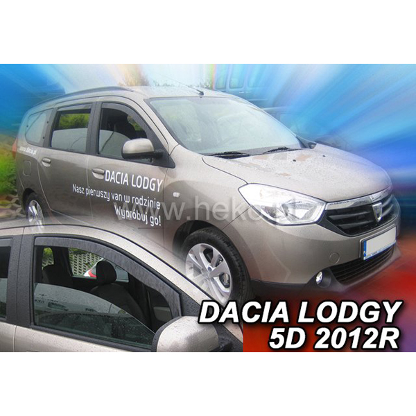 Paravant auto Heko pentru Dacia Lodgy din 2012 - 2016 set 4 buc fata si spate [2]