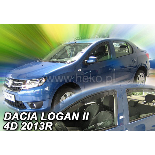 Paravant auto Heko pentru Dacia Logan Stepway din 2013 - set 4 buc fata si spate [2]