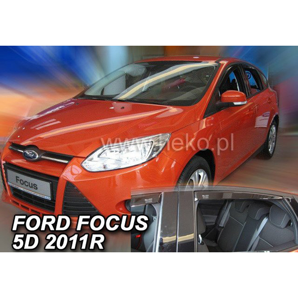 Paravant auto Heko pentru Ford Focus sedan/hatchback din 2011 - 2018 set 4 buc fata si spate [3]