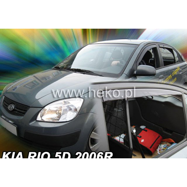 Paravant auto Heko pentru Kia Rio hatchback din 2005 - 2011 set 4 buc fata si spate [2]