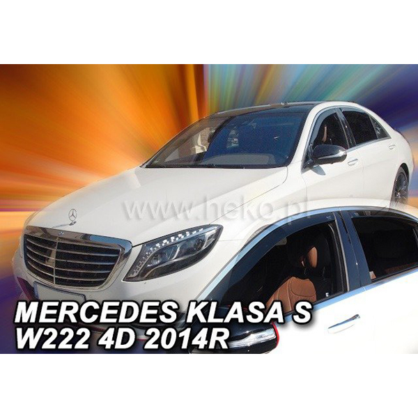 Paravant auto Heko pentru Mercedes Clasa S W222 din 2013 - set 2/4 buc fata [2]