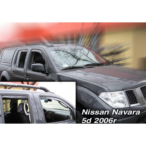 Paravant auto Heko pentru Nissan Navara / Pick up D22 din 2005 - 2015 set 2/4 buc fata [2]