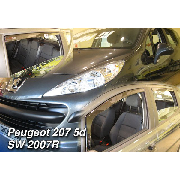 Paravant auto Heko pentru Peugeot 207 din 2006 - 2014 set 4 buc fata si spate [2]