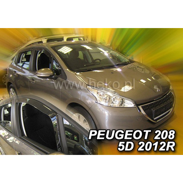 Paravant auto Heko pentru Peugeot 208 din 2012 - set 4 buc fata si spate [2]