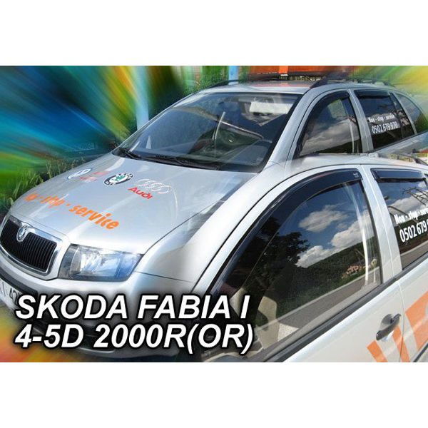 Paravant auto Heko pentru Seat Fabia din 2000 - 2007 set 2/4 buc fata [2]
