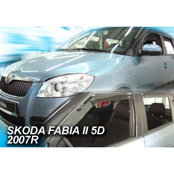 Paravant auto Heko pentru Skoda Fabia din 2007 - 2014 set 4 buc fata si spate [2]
