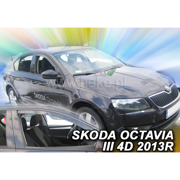 Paravant auto Heko pentru Skoda Octavia din 2013 - set 4 buc fata si spate [2]