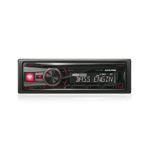 Player auto Alpine CDE-192R, 4x50W, CD, FM, USB, Aux, IPod/IPhone [5]