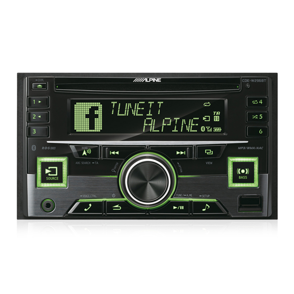 Player auto Alpine CDE-W296BT, 4x50W, CD, FM, USB, Aux, IPod/IPhone, Android [4]