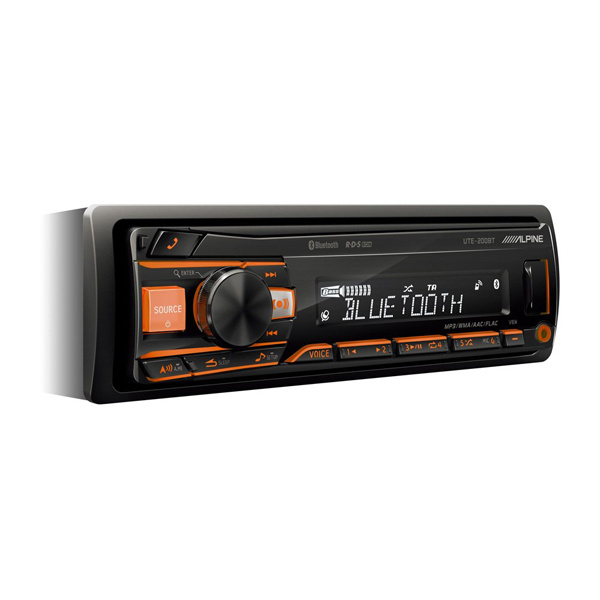 Player auto Alpine UTE-200BT, 4x50W, FM, USB, Aux, Bluetooth, IPod/IPhone, Android [1]