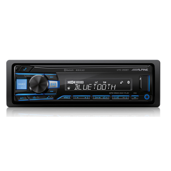 Player auto Alpine UTE-200BT, 4x50W, FM, USB, Aux, Bluetooth, IPod/IPhone, Android [2]