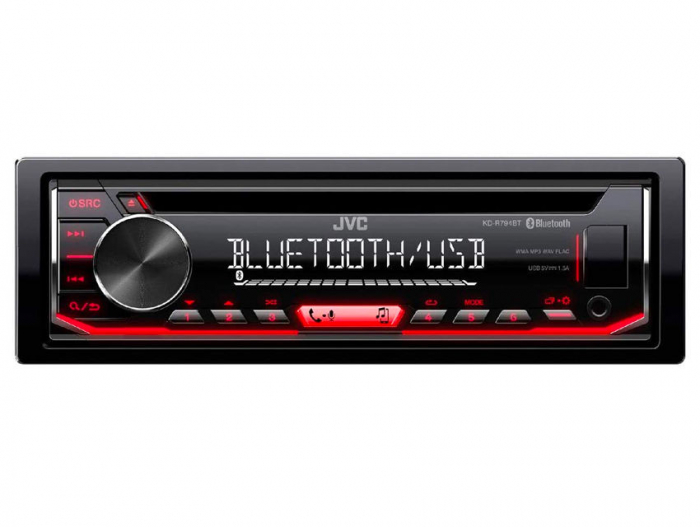 Player auto JVC KDR794BT, 4x50W, CD, FM, USB, Aux, Bluetooth, Android [2]