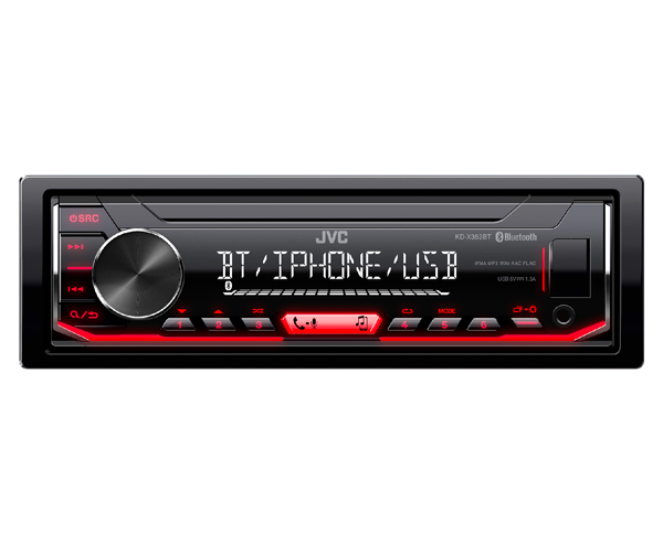 Player auto JVC KDX352BT, 4x50W, FM, USB, Aux, Bluetooth, IPod/IPhone, Android [2]