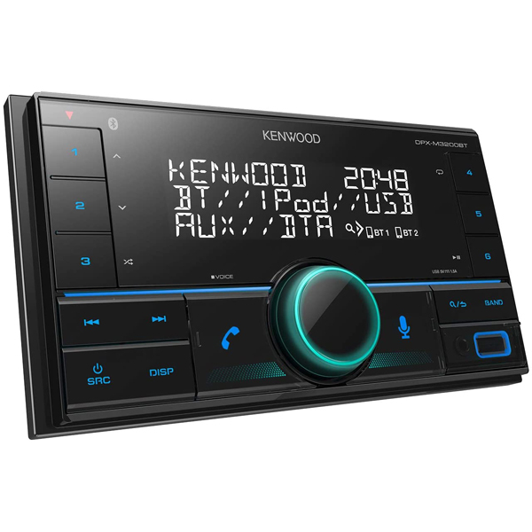 Player auto Kenwood DPX-M3200BT, 4x50W, FM, USB, Aux, Bluetooth, compatibil iPod/iPhone [3]