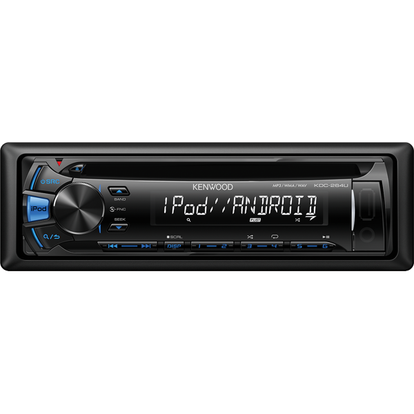 Player auto Kenwood KDC-264UB, 4x50W, CD, FM, USB, Aux, IPod/IPhone [2]