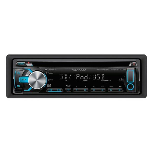 Player auto Kenwood KDC-4757SD, 4x50W, CD, FM, USB, AUX, SD card, IPod/IPhone [3]