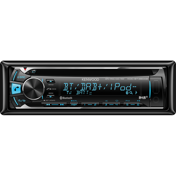 Player auto Kenwood KDC-BT39DAB, 4x50W, CD, FM, USB, Aux, Bluetooth, IPod/IPhone, Android [2]