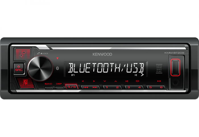Player auto Kenwood KMM-BT209, 4x50W, FM, USB, Aux, Bluetooth [1]