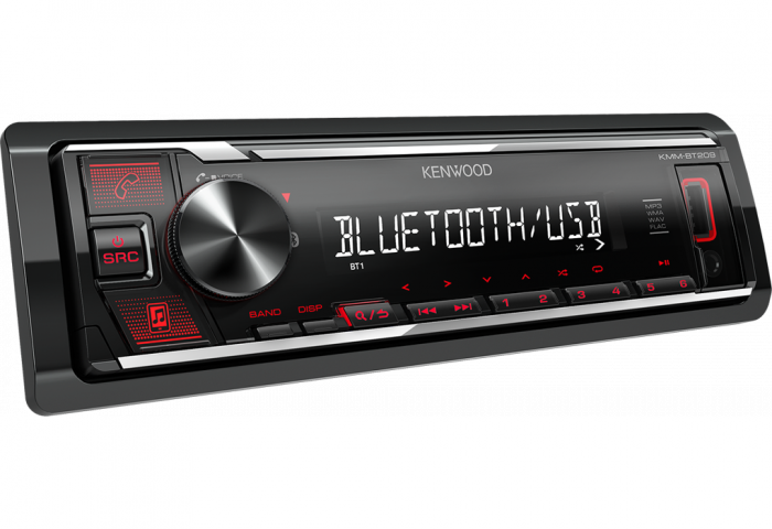 Player auto Kenwood KMM-BT209, 4x50W, FM, USB, Aux, Bluetooth [2]