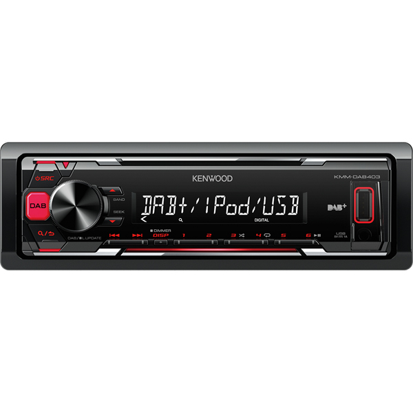Player auto Kenwood KMM-DAB403, 4x50W, FM, USB, Aux, IPhone/IPod, Android [2]