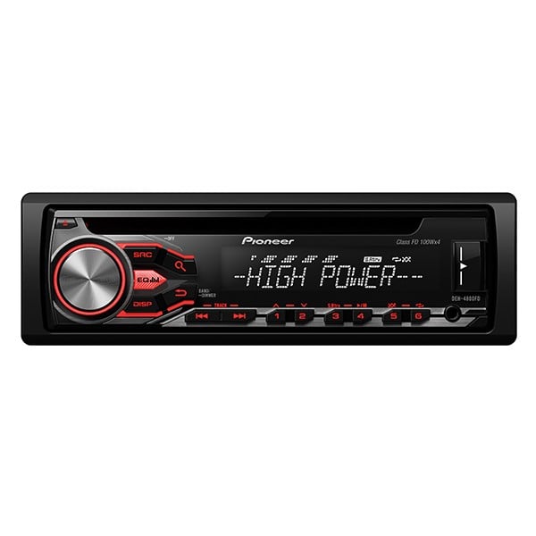 Player auto Pioneer DEH-4800FD, 4x100W, USB, AUX, CD, iPod/iPhone, Android, panou frontal detasabil [1]