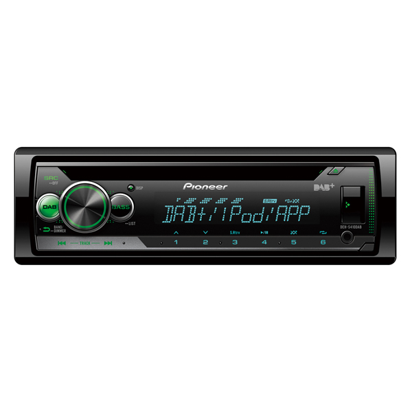 Player auto Pioneer DEH-S410DAB, 4x50W, CD, FM, USB, Aux, iPhone/iPod, Android, DAB+ [3]