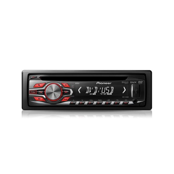 Player auto Pioneer DVH-340UB, 4x50W, DVD, CD, FM, USB, Aux [2]