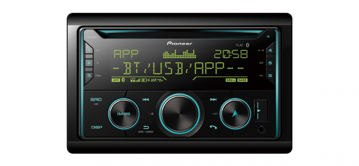 Player auto Pioneer FH-S720BT, 4x50W, CD, FM, USB, Aux, Bluetooth, IPod/IPhone, Android, Spotify, Smart Sync App [2]