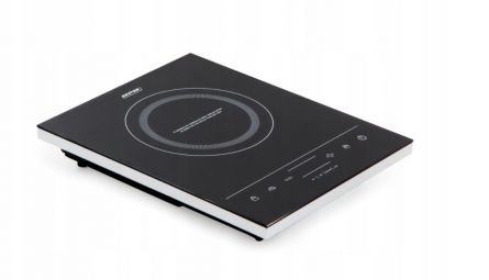 Plita cu inductie MPM MKE-06, 1800W, temporizator 0 - 180 min, reglarea temperaturii 60° C - 240° C, panou tactil, afisaj LED, avertizare sonora, negru [3]