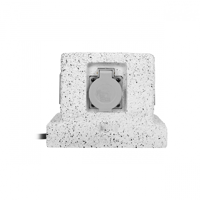 Prelungitor de gradina ORNO OR-AE-13186(GS), 4 prize 2P+E schuko, cablu H07RN-F 3x1.5mm², 3m [4]