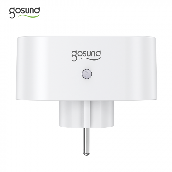 Priza inteligenta Gosund SP211, Wi-Fi, 16A, monitorizare consum, protectie copii, timer, smartLife, Tuya, alb [4]