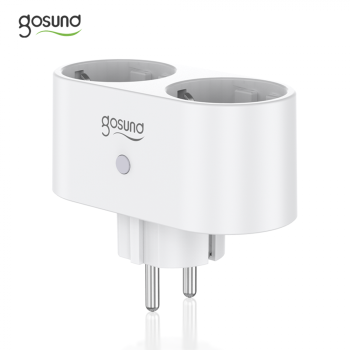 Priza inteligenta Gosund SP211, Wi-Fi, 16A, monitorizare consum, protectie copii, timer, smartLife, Tuya, alb [3]