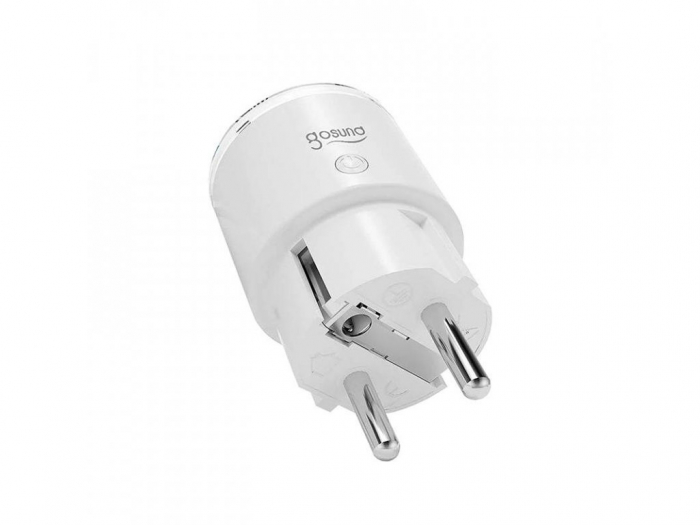 Priza inteligenta Gosund EP2, Wi-Fi, 10A, 2500W, monitorizare consum energie, Smart Life, Tuya, alb [6]