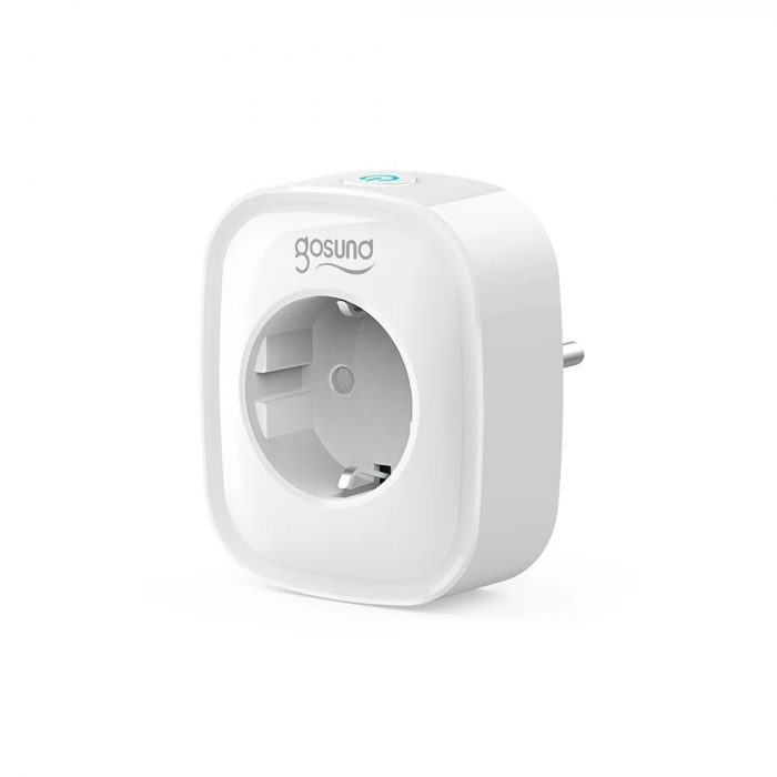 Priza inteligenta Gosund SP1, Wi-Fi, 16A, monitorizare consum energie, timer, Smart Life, Tuya, alb [3]