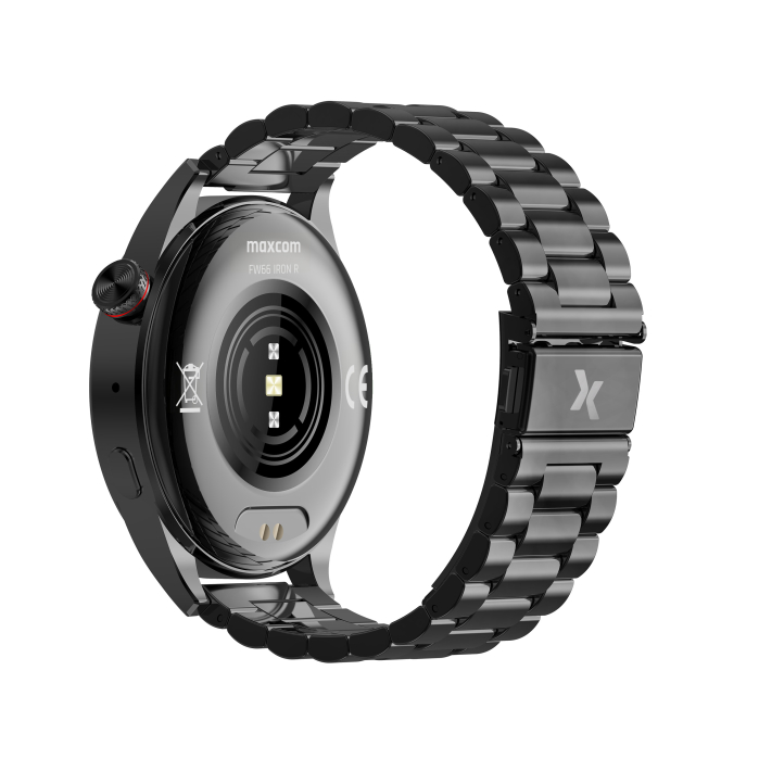 RESIGILAT Ceas Smartwatch Maxcom FW66 Iron R, ecran 1.43” AMOLED, rezolutie 466×466, 300 mAh, Apeluri, Notificari, Incarcare Rapida, Rezistent apa si praf, Ideal Pentru Monitorizarea Sanatatii, peste [4]