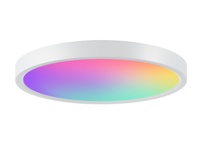 RESIGILAT Plafoniera LED RGB+CW inteligenta Gosund LB12, Wi-Fi/Bluetooth, cu telecomanda, 24W, 1920 lm, lumina alba si colorata, control vocal, IP54, 30cm [2]