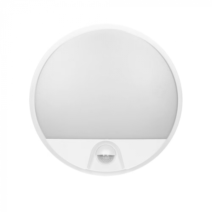RESIGILAT Aplica de gradina ORNO AGAT OR-OP-6112WLPMR4, 15W, LED SMD, senzor de miscare si crepuscular, detectie 140°, 1200lm, IP54, 4000K, alb [2]