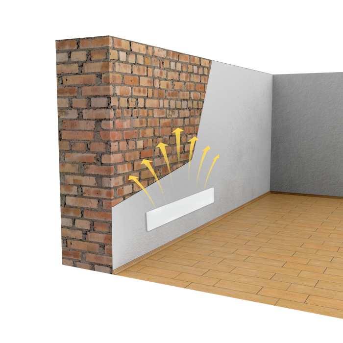 RESIGILAT Aparat electric anti-mucegai Schimmel DRY M1, 45W, IP54, fara substante chimice/toxice, incalzire prin infrarosu, piatra ceramica, ideal pentru baie/dormitor/living/bucatarie, alb [5]