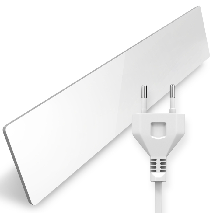 RESIGILAT Aparat electric anti-mucegai Schimmel DRY M1, 45W, IP54, fara substante chimice/toxice, incalzire prin infrarosu, piatra ceramica, ideal pentru baie/dormitor/living/bucatarie, alb [4]