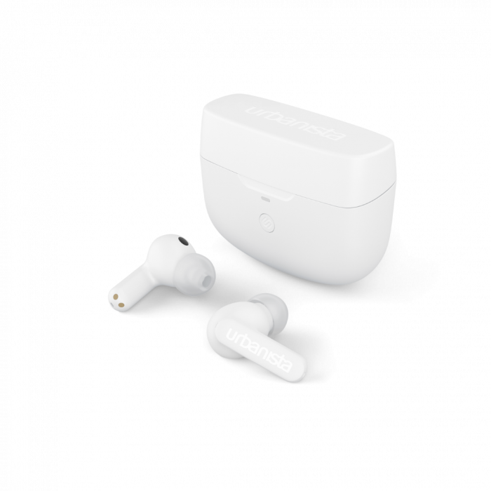 RESIGILAT Casti audio In-Ear Urbanista Atlanta, True Wireless, Bluetooth 5.2, Microfon, aplicatie mobila, control tactil, ANC, IPX4, redare pana la 8 ore, incarcare USB-C, alb [5]