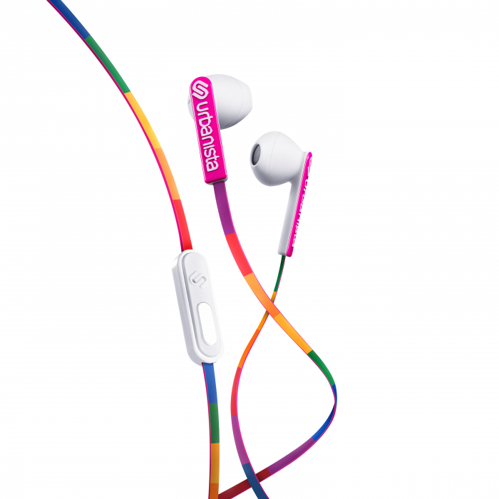 RESIGILAT Casti audio In-Ear Urbanista San Francisco, microfon, cablu 1.2 m, multicolor [4]