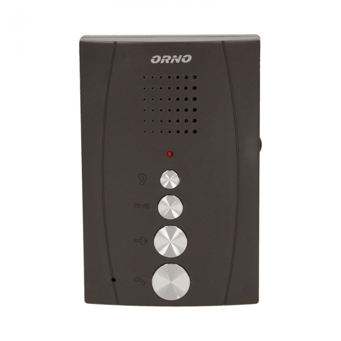 RESIGILAT Interfon pentru o familie ELUVIO ORNO OR-DOM-RE-914/B, control automat al portilor, ultra-slim, negru [3]