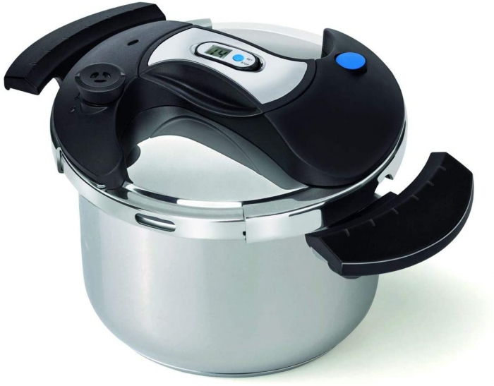 RESIGILAT Oala sub presiune Smile MGS-07, 7 l, otel inoxidabil, timer, sistem triplu de siguranta, inductie [2]